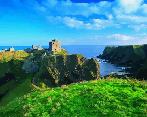 Dunnottar Castle Diamond Paintings