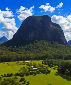 Glass House Mountains Diamond Paintings