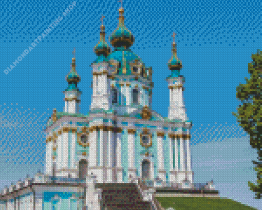 Kiev Church Diamond Paintings