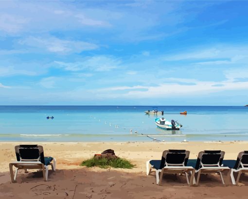 Negril Bloody Bay Relax Diamond Paintings