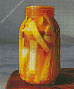 Pickled Daikon Jar Diamond Paintings