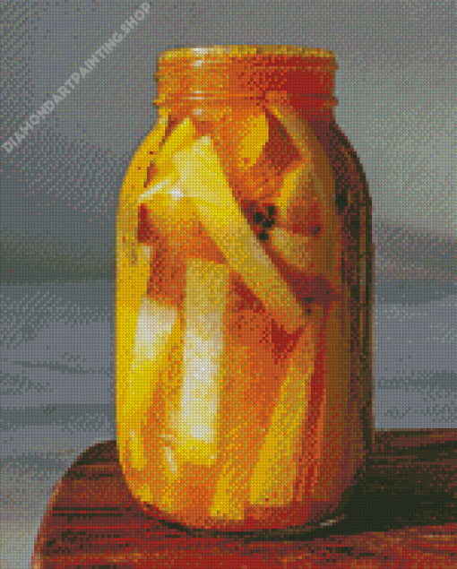 Pickled Daikon Jar Diamond Paintings