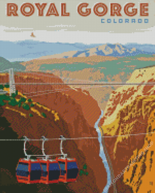 Royal Gorge Colorado Diamond Paintings