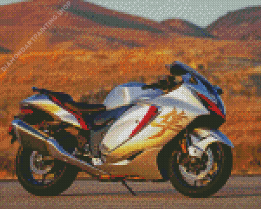 Suzuki Hayabusa Diamond Paintings