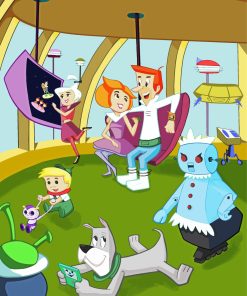 The Jetsons Cartoon Diamond Paintings