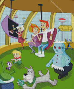 The Jetsons Cartoon Diamond Paintings