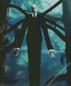 The Slenderman Diamond Paintings