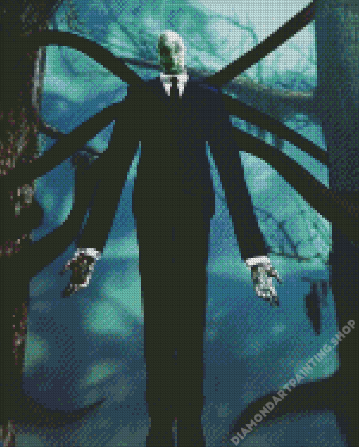 The Slenderman Diamond Paintings