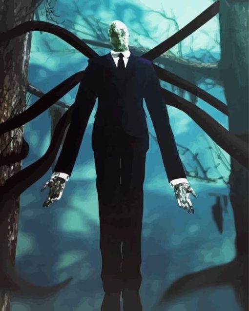 The Slenderman Diamond Paintings