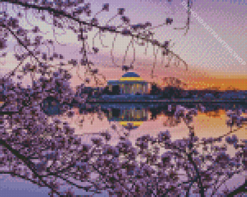 Thomas Jefferson Memorial Diamond Paintings