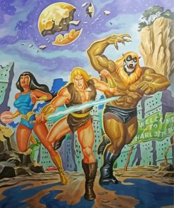 Thundarr The Barbarian Art Diamond Paintings