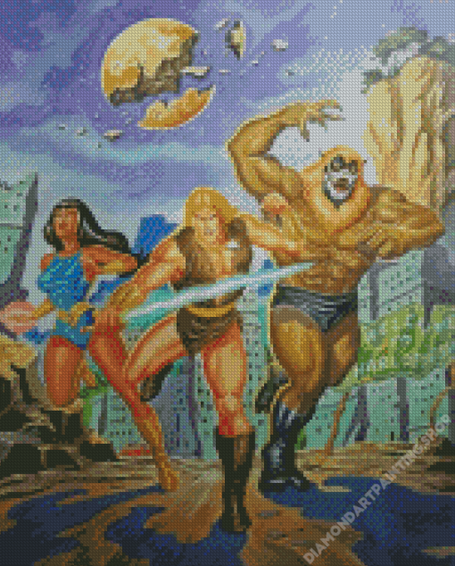 Thundarr The Barbarian Art Diamond Paintings