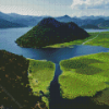 Landscape Lake Skadar Diamond Paintings