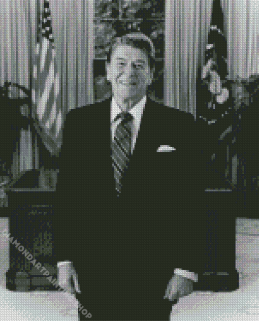 Ronald Wilson Reagan Diamond Paintings