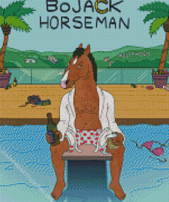 Bojack Horseman Diamond Paintings