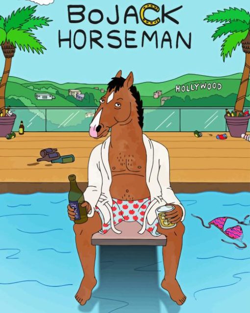 Bojack Horseman Diamond Paintings