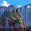 Bridge And Castle Diamond Paintings