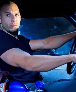 Fast Furious Vin Diesel Diamond Paintings