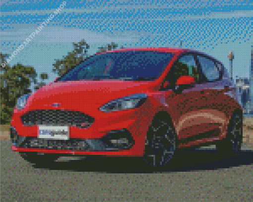 Ford Fiesta Diamond Paintings