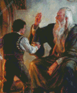 Gandalf And Frodo Diamond Paintings