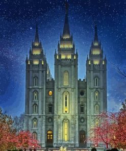 Mormon Temple Diamond Paintings