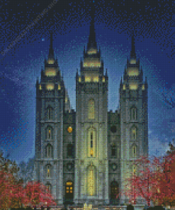 Mormon Temple Diamond Paintings