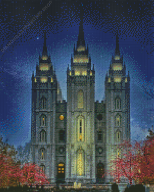 Mormon Temple Diamond Paintings