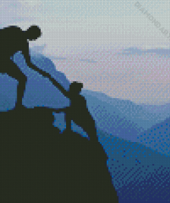 Mountain Climbers Diamond Paintings