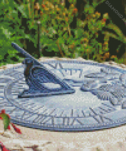 Bird Sundial Diamond Paintings