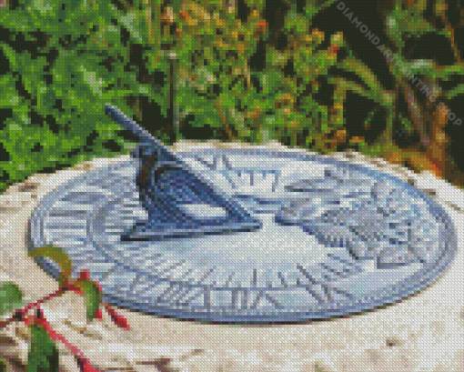 Bird Sundial Diamond Paintings