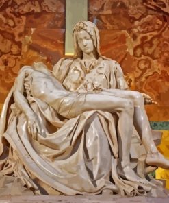 Peters Basilica The Pieta Diamond Paintings