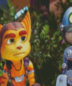 Ratchet And Clank Diamond Paintings