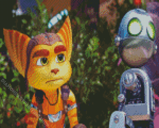 Ratchet And Clank Diamond Paintings