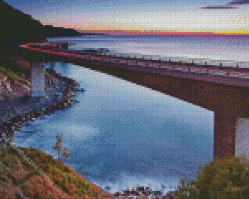 Sea Cliff Bridge Diamond Paintings