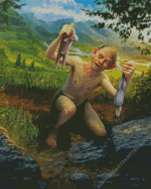 Smeagol Diamond Paintings