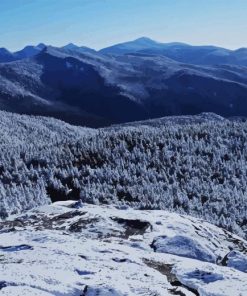 Snowy Adirondack Diamond Paintings