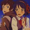 Taki And Mitsuha Diamond Paintings