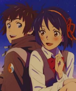 Taki And Mitsuha Diamond Paintings