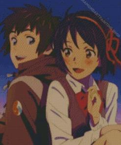 Taki And Mitsuha Diamond Paintings