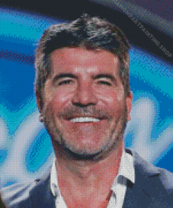 Actor Simon Cowell Diamond Paintings