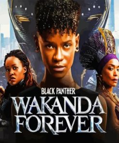 Wakanda Forever Diamond Paintings