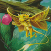 Yellow Fairy Dragon Diamond Paintings