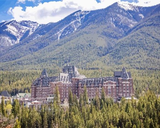 Fairmont Banff Diamond Paintings