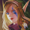 Alleria Windrunner Diamond Paintings