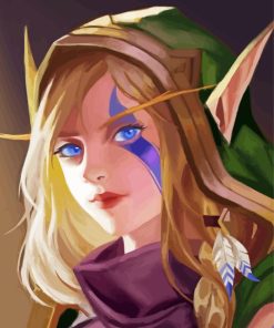 Alleria Windrunner Diamond Paintings