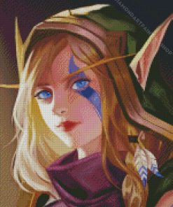 Alleria Windrunner Diamond Paintings