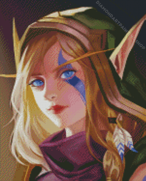 Alleria Windrunner Diamond Paintings