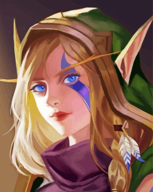 Alleria Windrunner Diamond Paintings