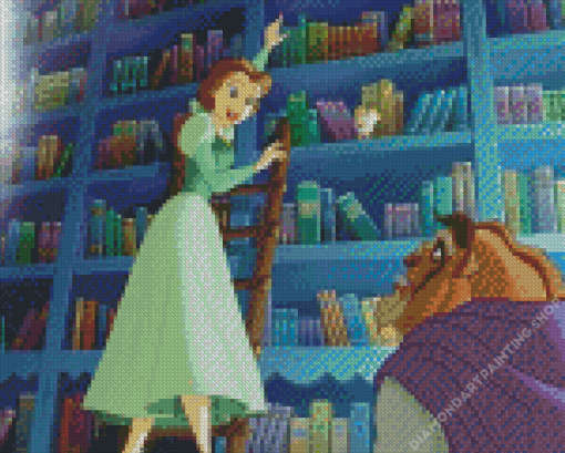 Library Diamond Paintings