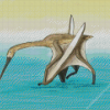 Cartoon Pterosaur Diamond Paintings